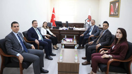 Vali Arslan'dan adliyeye ziyaret! HSK müfettişleriyle bir araya geldi