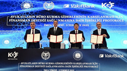 Protokol imzalandı! Genç avukatlara büro kurabilmeleri için kredi desteği
