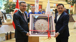 Vali Çiçek ile Başsavcı Korkmaz CTE el sanatları sergisini açtı! 5 bin ürün ziyaretçilerle buluştu