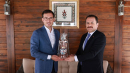 Başsavcı Çoban'dan Başkan Yazıcıoğlu'na veda ziyareti