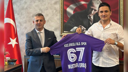 İlçenin spor kulübünden Başsavcı Erbaş’a ziyaret