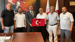 Kilis basınından Başsavcı Kaya'ya hayırlı olsun ziyareti