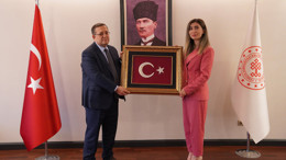 Yargıtay Başsavcı Vekili Gündoğdu'dan Başkan Esma Ersin'e ziyaret!