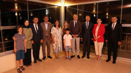 Foça’da Tümgeneral Cavlak’a veda! Başsavcı Canbay da katıldı