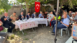 Başsavcı ve ilçe protokolü, Şehit Akif Şakir’in mevlidinde bir araya geldi