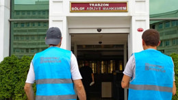 Yükümlüler, Trabzon Bölge Adliye Mahkemesini yeniledi!