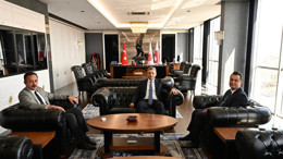 Vali Şahin'den yeni başsavcıya ziyaret