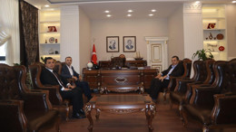 Başsavcı Avşar Alperen Kaya'dan Kaymakam Mesut Yakuta'ya ziyaret!