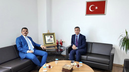 Başsavcı Şahin'den Kaymakam Aksu'ya ziyaret