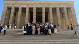 Hakim ve Savcı yardımcıları Anıtkarbir'de! Bayramda Atatürk'ü unutmadılar