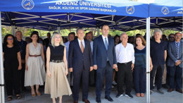 Nöroloji binasının temel atma töreni yapıldı! Vali Şahin ile Başsavcı Kahveci de katıldı