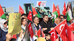 Vali Tuna ile Başsavcı Dede'den Filistin'e destek! "Her zaman Filistin'in yanındayız"