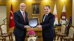 İl Emniyet Müdürü Yıldız'dan Başsavcı Duman'a ziyaret! Yeni görevinde başarılar diledi