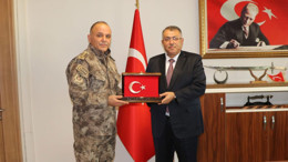 İl Emniyet Müdüründen BAM Başsavcısı Yılmaz'a iadeiziyaret