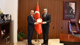 HSK Üyesi Özdemir, Hatay Adliyesi’nde! Başsavcı Karahan karşıladı