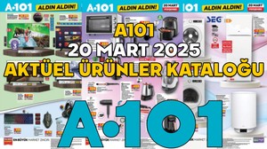 A101 20 MART KATALOĞU 2025 || Bu Perşembe A101’de neler var? 20 Mart 2025 A101 kataloğu indirimli ürünler listesi