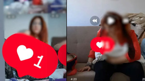 TikTok'ta rezalet görüntüler! Bebeğiyle müstehcen görüntülerini paylaşıp para istedi