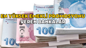 EN YÜKSEK EMEKLİ PROMOSYONU VEREN BANKALAR 2025: Hangi banka, ne kadar emekli promosyonu veriyor?