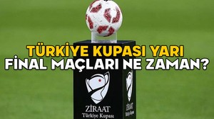 TÜRKİYE KUPASI YARI FİNAL MAÇLARI 2025: Ziraat Türkiye Kupası (ZTK) yarı final ve final maçları ne zaman saat kaçta oynanacak?