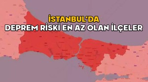 İSTANBUL’DA DEPREM RİSKİ EN AZ OLAN İLÇELER || İstanbul deprem haritasına göre yüksek riskli ve düşük riskli ilçeler