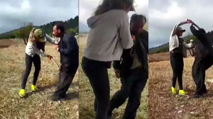 Çobanı sopayla dövüp kaydetmişlerdi! Kız kardeşler tahliye oldu
