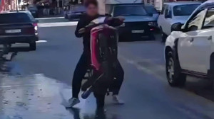 En pahalı şov! Tek tekerlekli gösteri pahalıya patladı