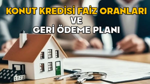 YENİ EV ALACAKLARA ÖNEMLİ HABER || 10 yıl vadeli 2 milyon TL konut kredisi faiz oranları belli oldu. İşte geri ödeme tablosu