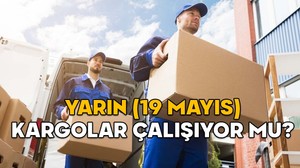 BUGÜN (19 MAYIS) KARGOLAR ÇALIŞIYOR MU? Aras, MNG, Sürat, PTT, Yurtiçi Kargo 19 Mayıs Pazartesi günü açık mı? Kargo gelir mi, gönderilir mi?