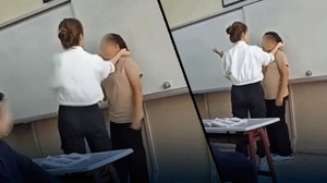 Öğrencisine dakikalarca şiddet uyguladı! Bakanlıktan o görüntülere soruşturma