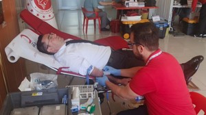 Başsavcı Sarıca'dan 32'nci bağış! Savcı hakimler kan standına koştu