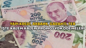 YAPI KREDİ, AKBANK, GARANTİ, TEB || Bankaların promosyon yarışı emekliye yaradı: İşte en yüksek promosyon için gerekli şartlar