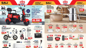 BİM’e elektrikli motor geliyor! 3 Haziran aktüel ürünler kataloğu yayınlandı: Çeyiz hazırlıkları yapanlara müjde!