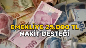 EMEKLİYE 25.000 TL NAKİT DESTEĞİ: Şimdi başvurun, hesabınıza gelsin!