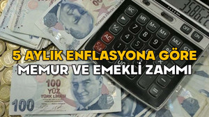 5 AYLIK ENFLASYONA GÖRE MEMUR VE EMEKLİ ZAMMI 2025 || Ocak, şubat, mart, nisan, mayıs enflasyonu ile memur ve emekliye yüzde kaç zam çıktı?