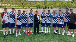 Adliye Bahar Turnuvası'nda şampiyon Eskipazar cezaevi! Kupayı Başsavcı Akman verdi