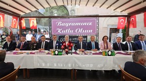 Afyonkarahisar protokolü bayramda buluştu: Başsavcı Karabacak da katıldı