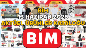 BİM 13 HAZİRAN KATALOĞU 2025 || Bu Cuma BİM’de Babalar Günü için Kiğılı tişört indirimde!