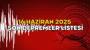 SON DAKİKA DEPREM 16 HAZİRAN 2025 || Kandilli ve AFAD’a göre en son deprem nerede oldu, kaç şiddetinde?