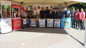 Savcı Murat Çetin'den örnek davranış! İlçe geneline stantlar kuruldu