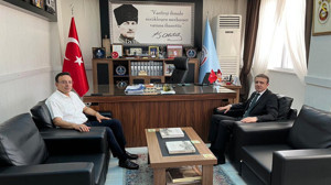 Bursa Cumhuriyet Başsavcı Vekilliği'ne atanmıştı! Bandırma Başsavcısı Demirdaş'tan veda ziyareti!