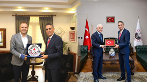 Başsavcı Eroğlu kente veda ediyor! Vali ve başkana ziyaret