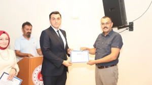 Amasya Adliyesi’nde sağlıklı hayat eğitimi! Katılım belgelerini Başsavcı Kocaman verdi