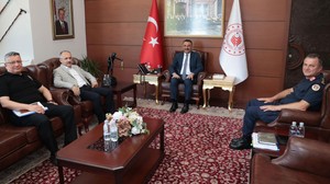 Başsavcı Alan'dan Vali Hacıbektaşoğlu'na veda ziyareti