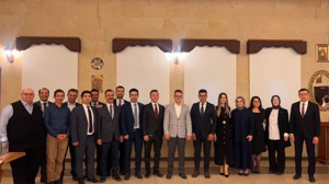 Nevşehir'de hakim ve savcılara veda yemeği