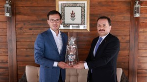 Başsavcı Çoban'dan Başkan Yazıcıoğlu'na veda ziyareti