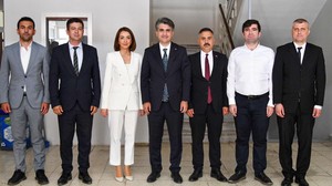 Vali Aydın'dan Başsavcı Er ile Gazi Savcıya ziyaret! O günü konuştular