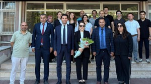Başsavcı Özdemir çiçeklerle uğurlandı! Adliye personeli tam kadro katıldı