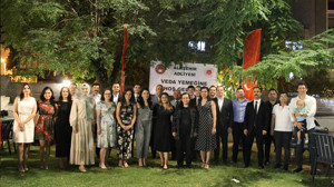 Alaşehir Adliyesi veda yemeğinde buluştu! Başsavcı Tuncay mesaj gönderdi