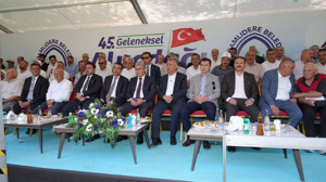 Aluçdağı'nda Ata sporu heyecanı! Yargıtay Başsavcısı Şentürk tribünden izledi