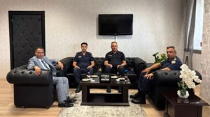 Jandarmadan Kırklareli Başsavcısı Taşkoparan'a hayırlı olsun ziyareti